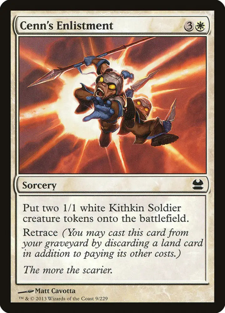 Cenn’s Enlistment [Modern Masters] - MTG Single