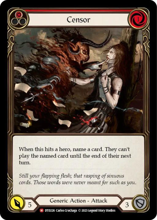 Censor [Dusk Till Dawn] - Flesh And Blood Single