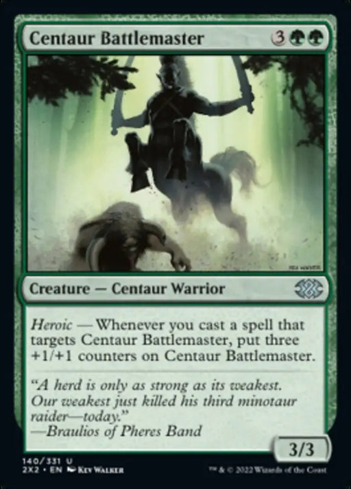 Centaur Battlemaster [Double Masters 2022] - MTG Single