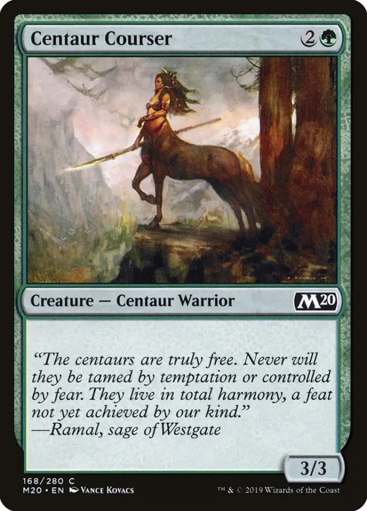 Centaur Courser [Core Set 2020] - MTG Single