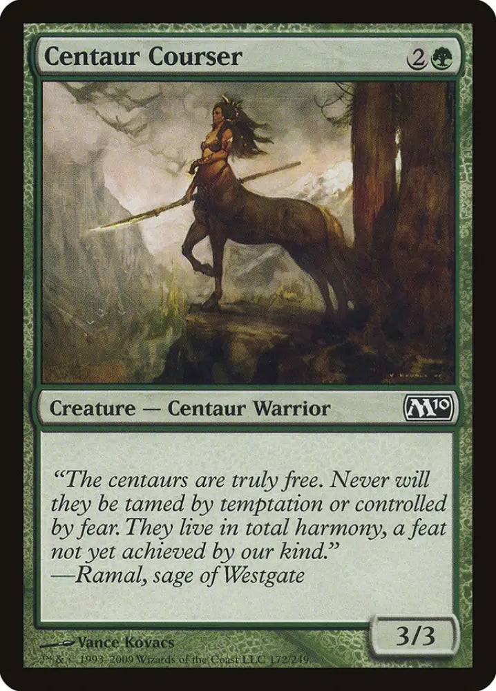 Centaur Courser [Magic 2010] - MTG Single