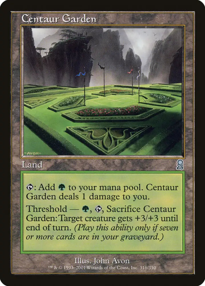 Centaur Garden [Odyssey] - MTG Single