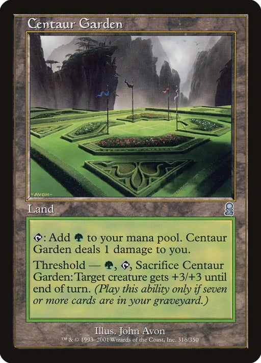 Centaur Garden [Odyssey] - MTG Single