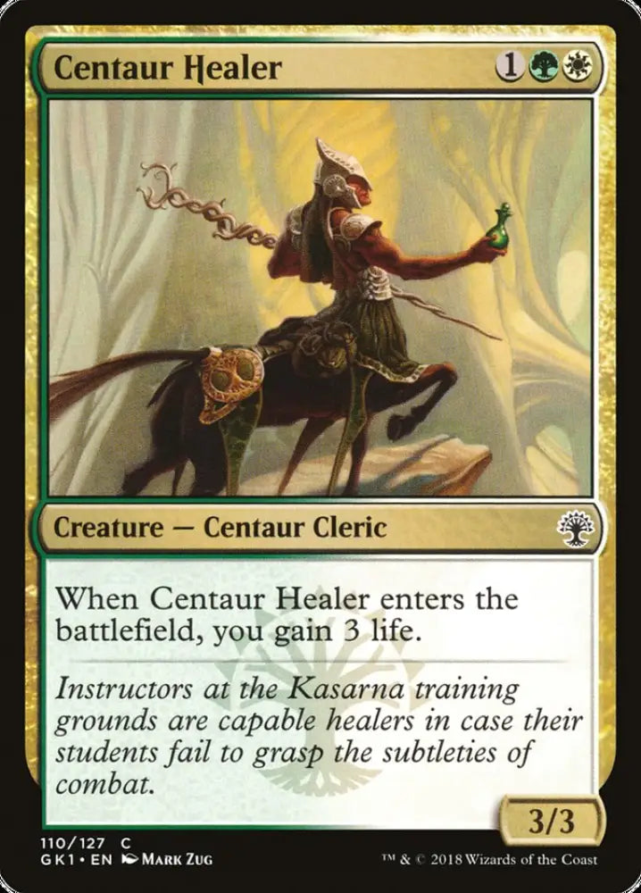 Centaur Healer [Guilds of Ravnica Guild Kit] - MTG Single