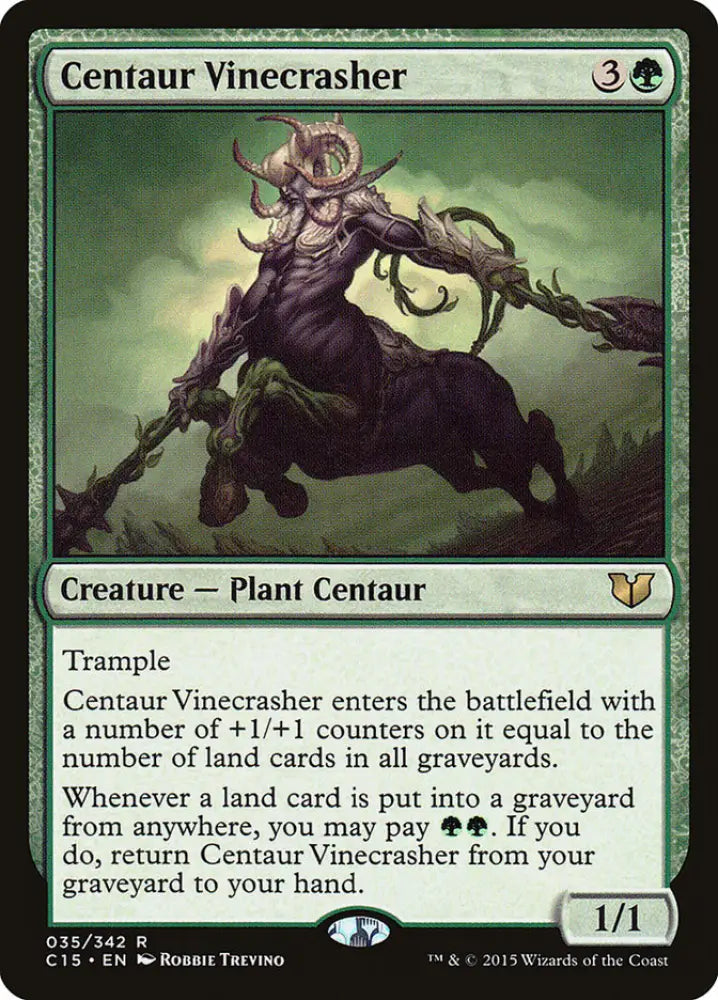 Centaur Vinecrasher [Commander 2015] - MTG Single