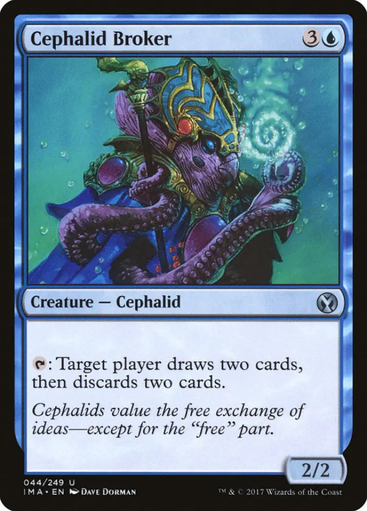 Cephalid Broker [Iconic Masters] - MTG Single