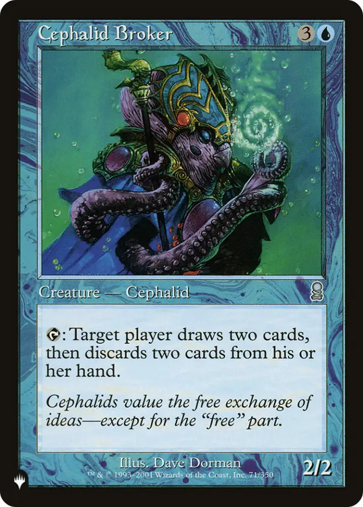 Cephalid Broker [The List] - MTG Single