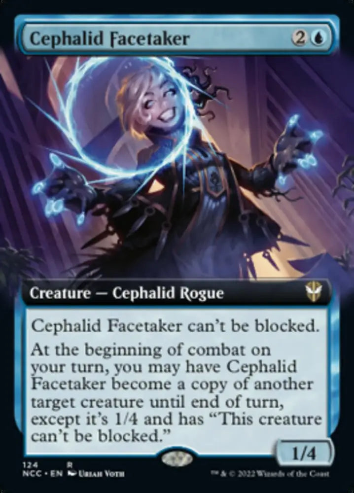 Cephalid Facetaker (Extended Art) [Streets of New Capenna Commander] - MTG Single