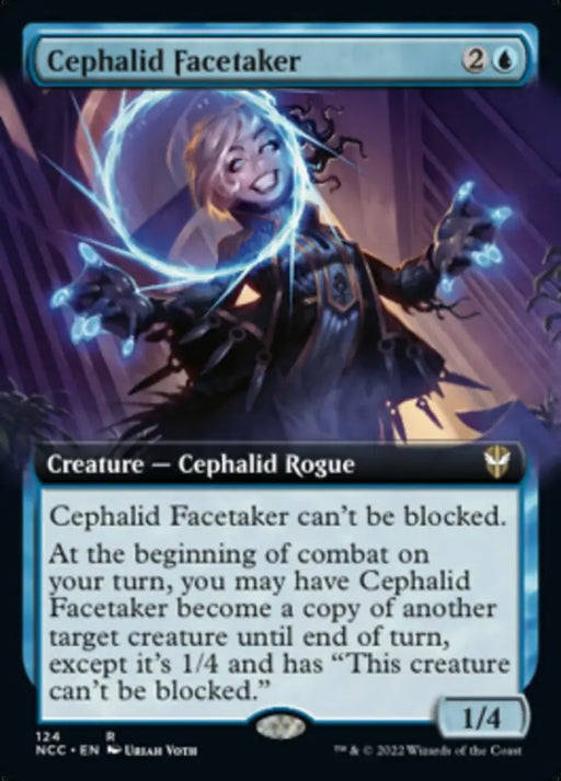 Cephalid Facetaker (Extended Art) [Streets of New Capenna Commander] - MTG Single