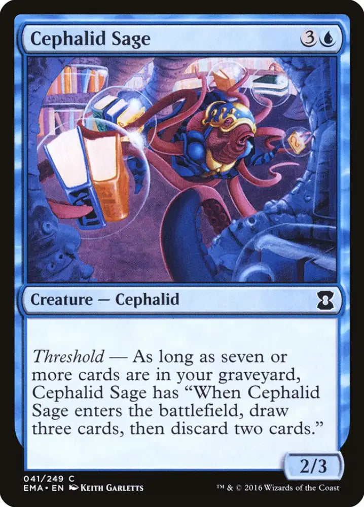 Cephalid Sage [Eternal Masters] - MTG Single