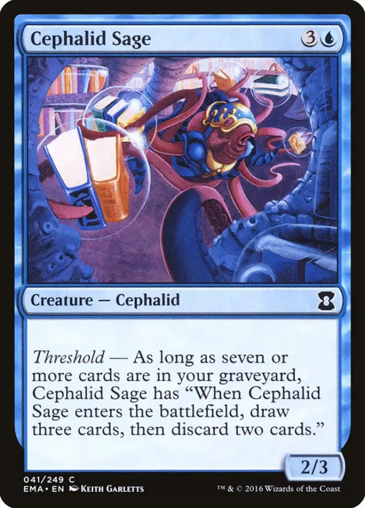 Cephalid Sage [Eternal Masters] - MTG Single