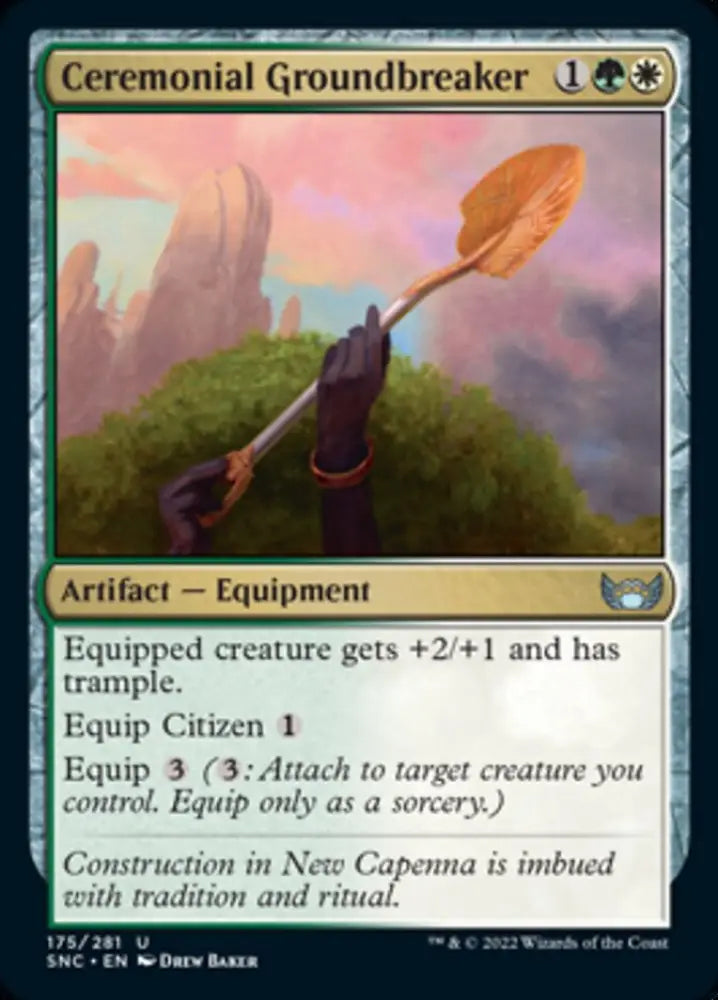 Ceremonial Groundbreaker [Streets of New Capenna] - MTG Single