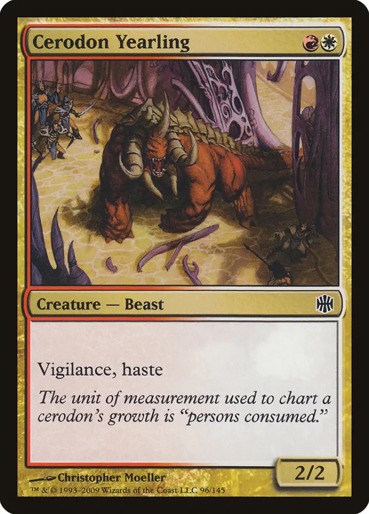 Cerodon Yearling [Alara Reborn] - MTG Single
