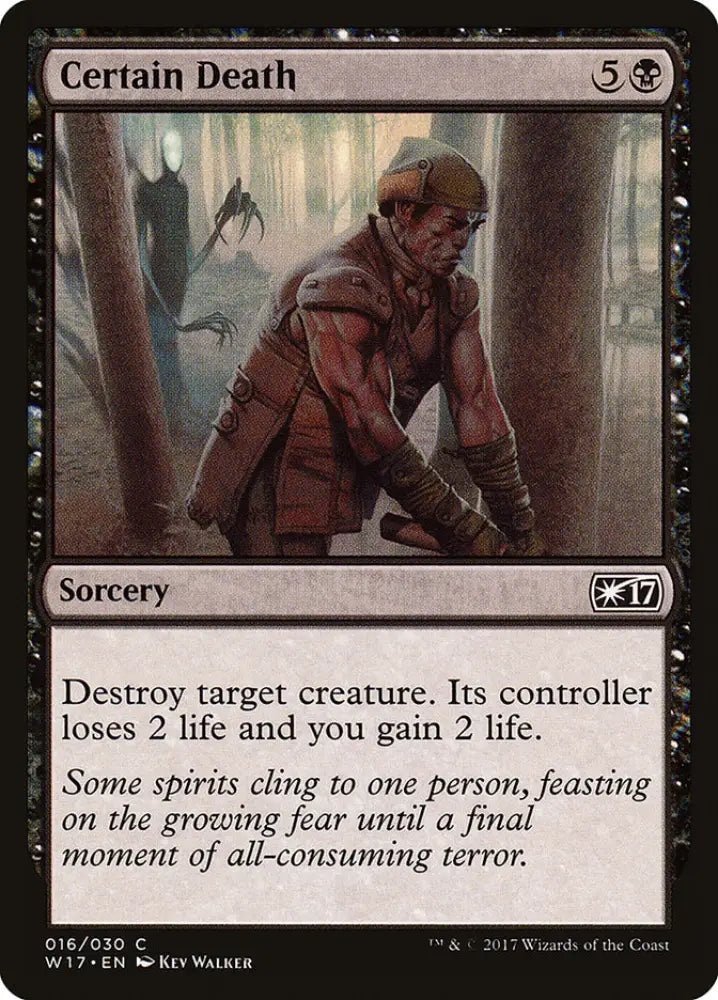 Certain Death [Welcome Deck 2017] - MTG Single