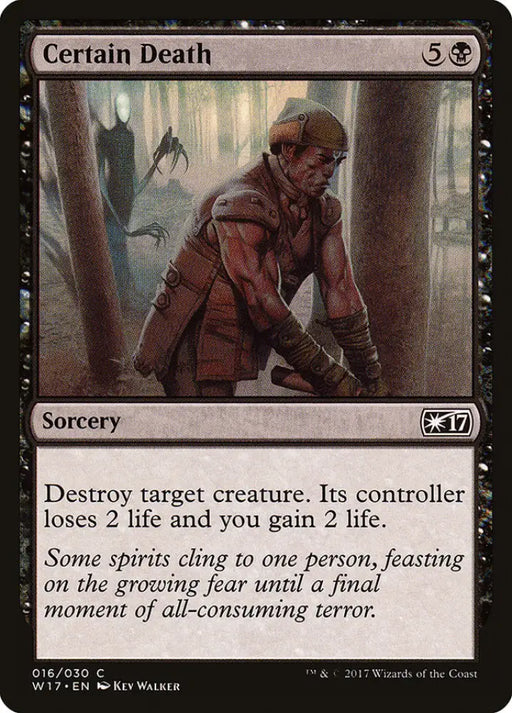 Certain Death [Welcome Deck 2017] - MTG Single