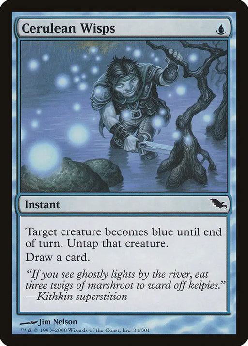 Cerulean Wisps [Shadowmoor] - MTG Single