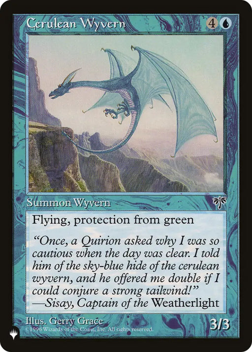 Cerulean Wyvern [The List] - MTG Single