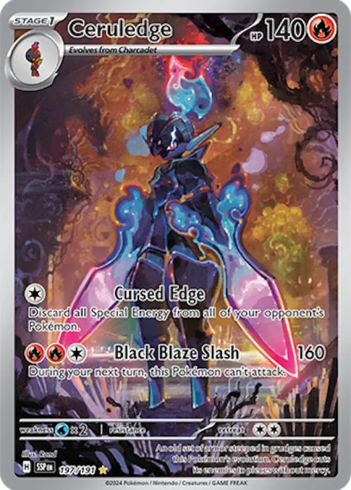 Ceruledge (197/191) [Scarlet & Violet: Surging Sparks] - Pokemon Single