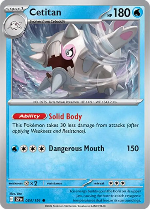 Cetitan (054/191) [Scarlet & Violet: Surging Sparks] - Pokemon Single