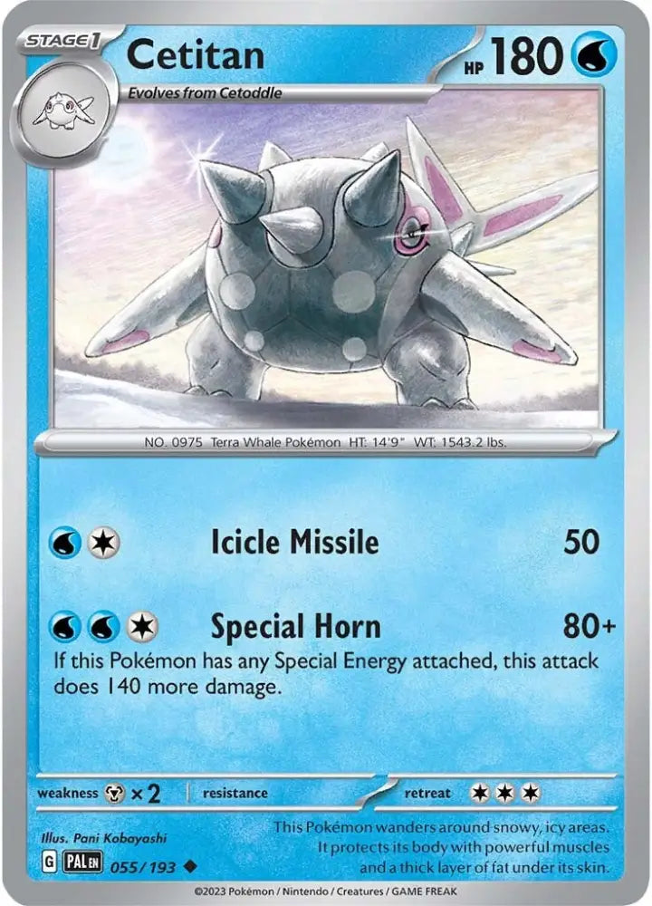 Cetitan (055/193) [Scarlet & Violet: Paldea Evolved] - Pokemon Single