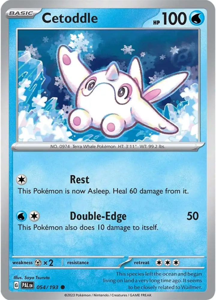 Cetoddle (054/193) [Scarlet & Violet: Paldea Evolved] - Pokemon Single