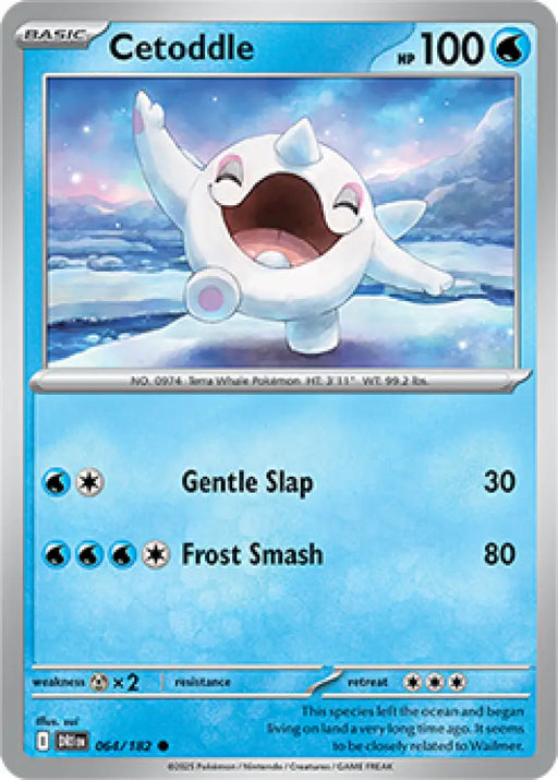 Cetoddle (064/182) [SV10: Destined Rivals] - Pokemon Single