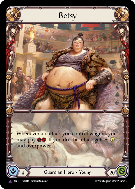 Betsy (Cold Foil) (Marvel) [Heavy Hitters] Cold Foil