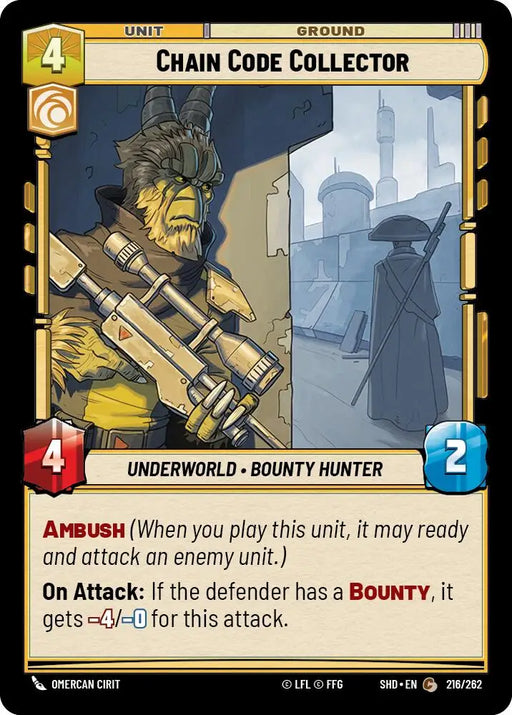 Chain Code Collector (216/262) [Shadows of the Galaxy] - Star Wars: Unlimited Single