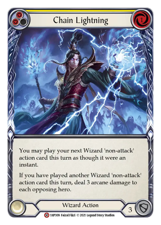 Chain Lightning [1HP309] (History Pack 1) - Flesh And Blood Single