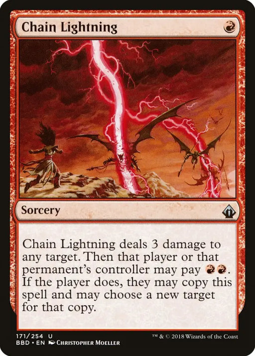 Chain Lightning [Battlebond] - MTG Single