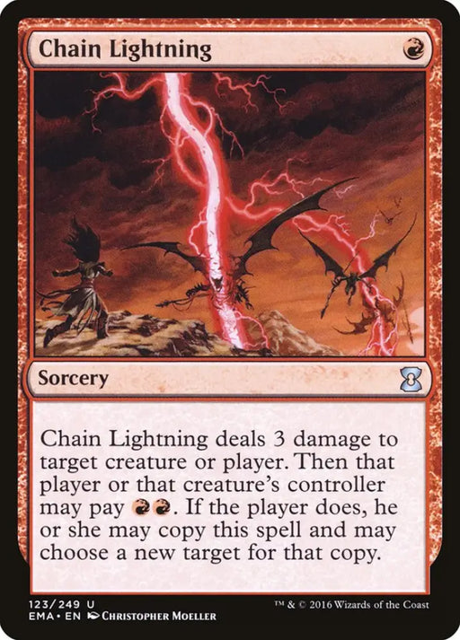 Chain Lightning [Eternal Masters] - MTG Single
