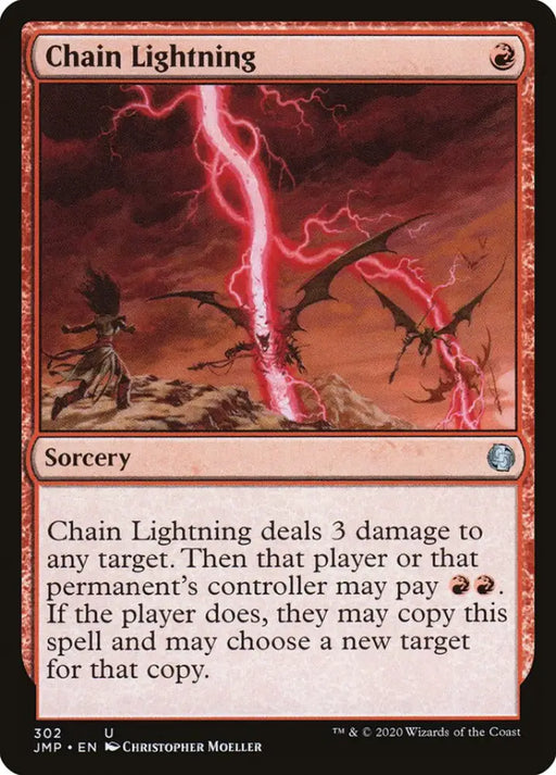 Chain Lightning [Jumpstart] - MTG Single