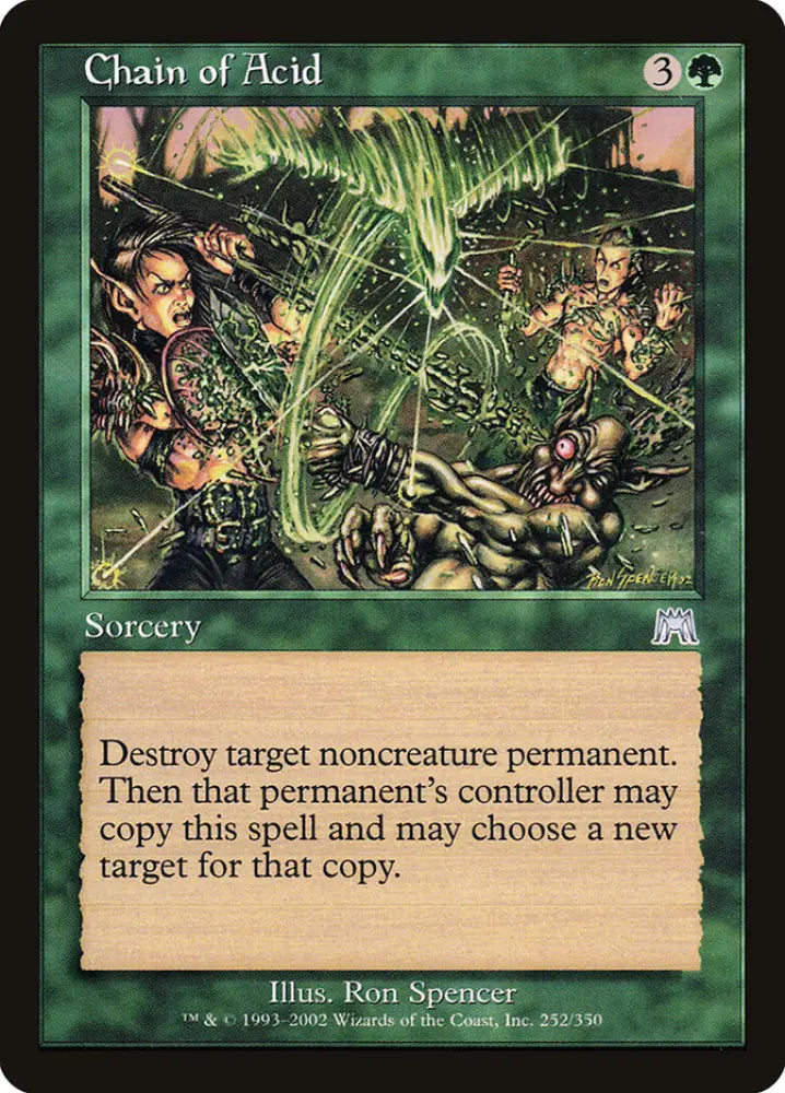 Chain of Acid [Onslaught] - MTG Single