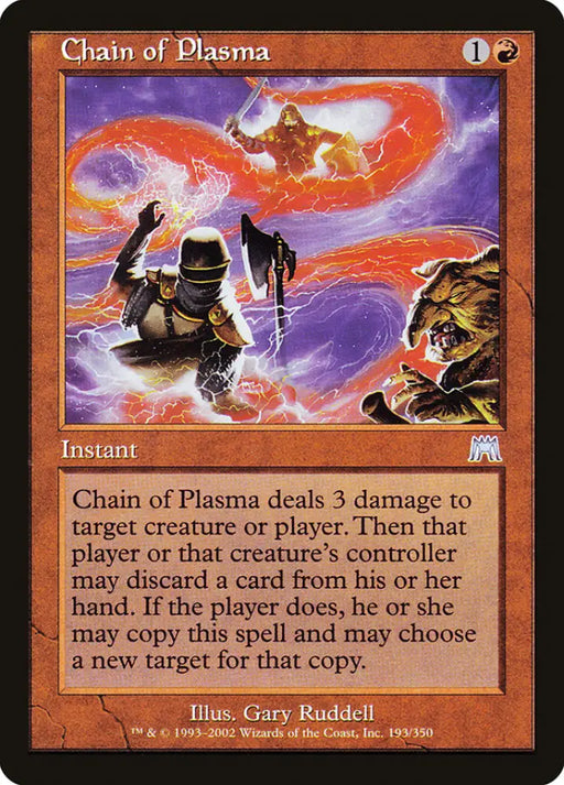 Chain of Plasma [Onslaught] - MTG Single