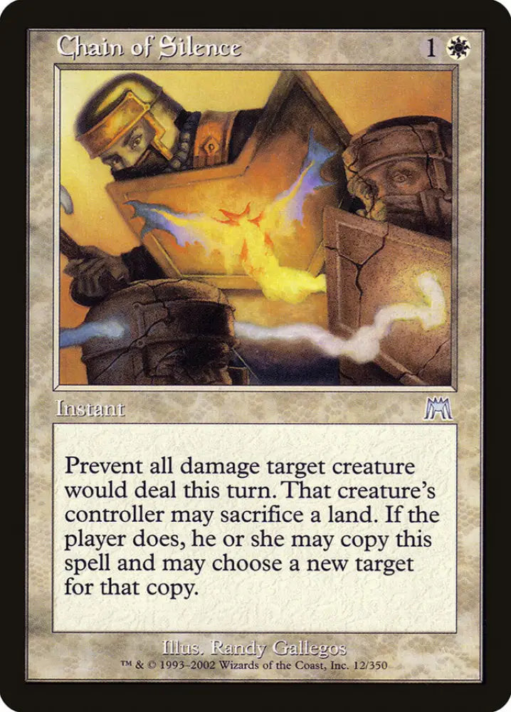 Chain of Silence [Onslaught] - MTG Single