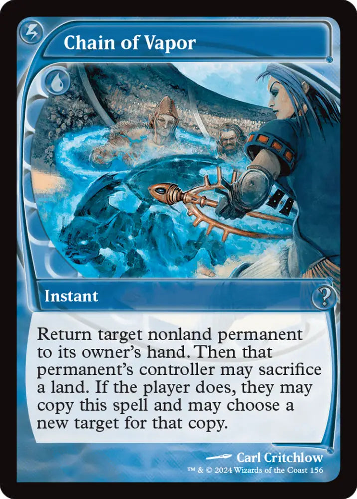 Chain of Vapor (Future Sight) [Mystery Booster 2] - MTG Single