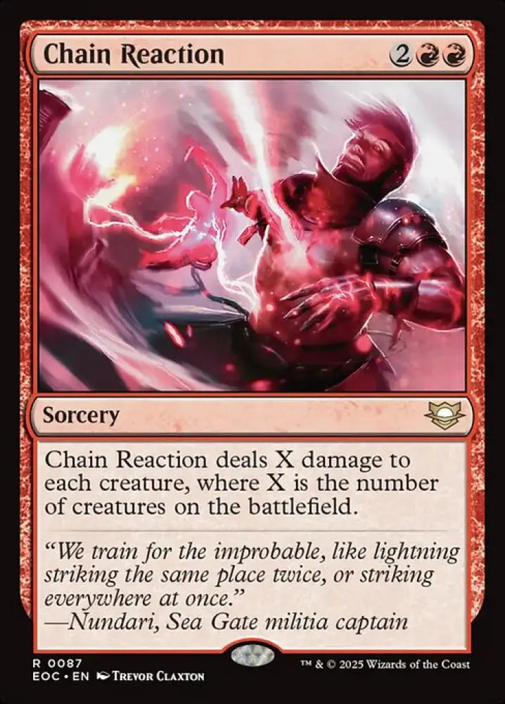 Chain Reaction (87) [Edge of Eternities Commander]