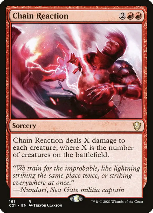 Chain Reaction [Commander 2021] - MTG Single