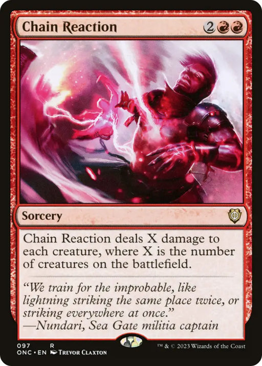 Chain Reaction [Phyrexia: All Will Be One Commander] - MTG Single