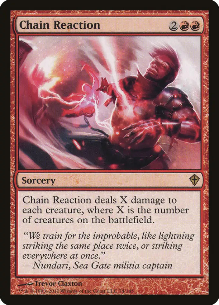 Chain Reaction [Worldwake] - MTG Single