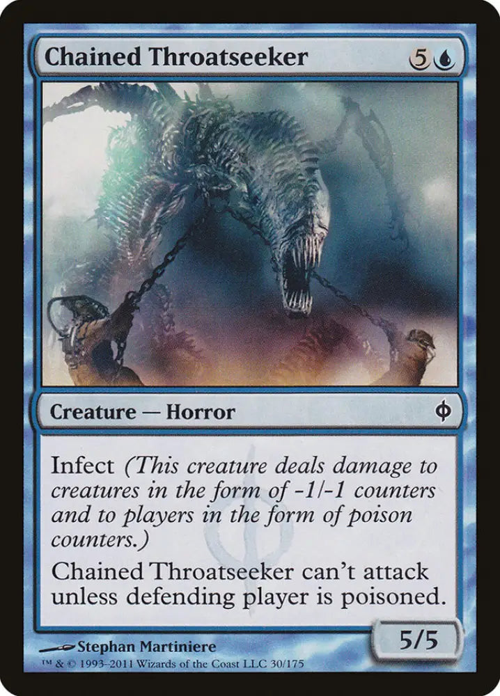 Chained Throatseeker [New Phyrexia] - MTG Single