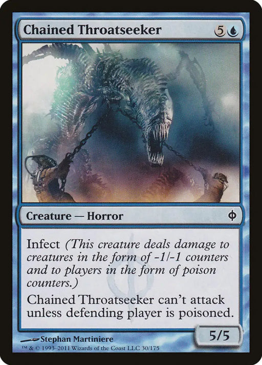Chained Throatseeker [New Phyrexia] - MTG Single