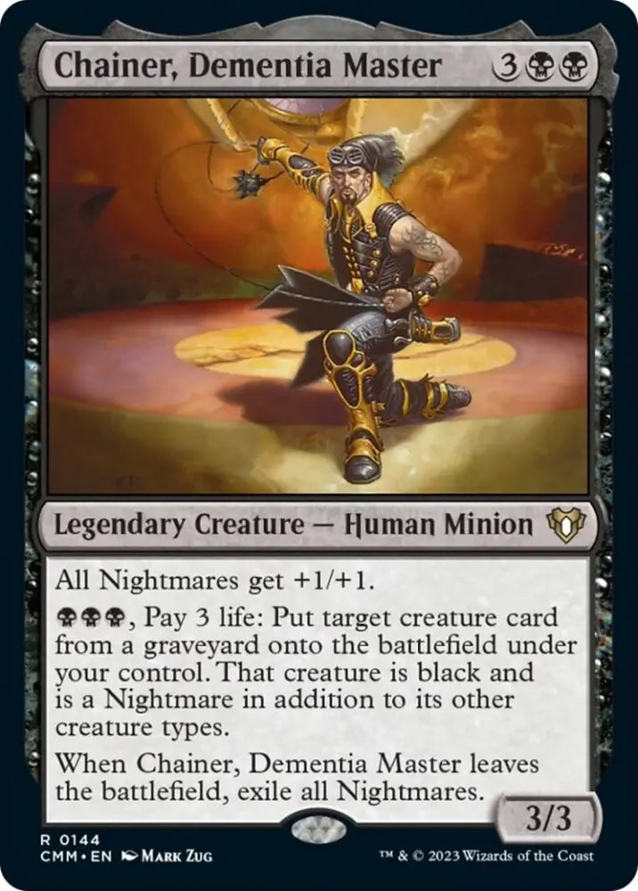 Chainer Dementia Master [Commander Masters] - MTG Single