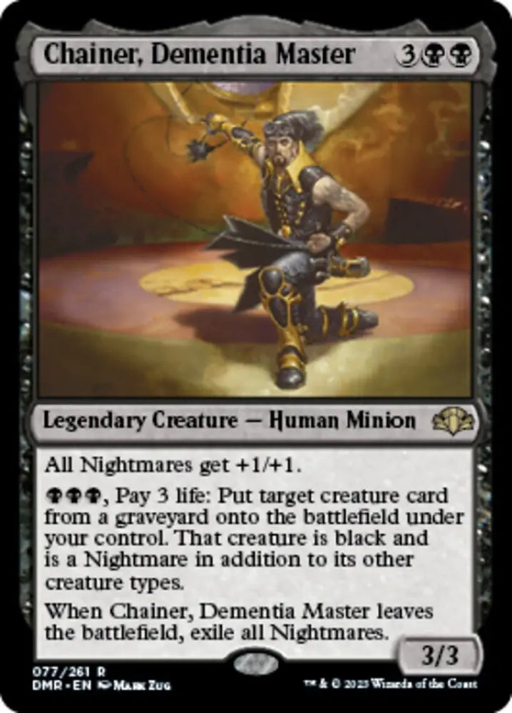 Chainer Dementia Master [Dominaria Remastered] - MTG Single