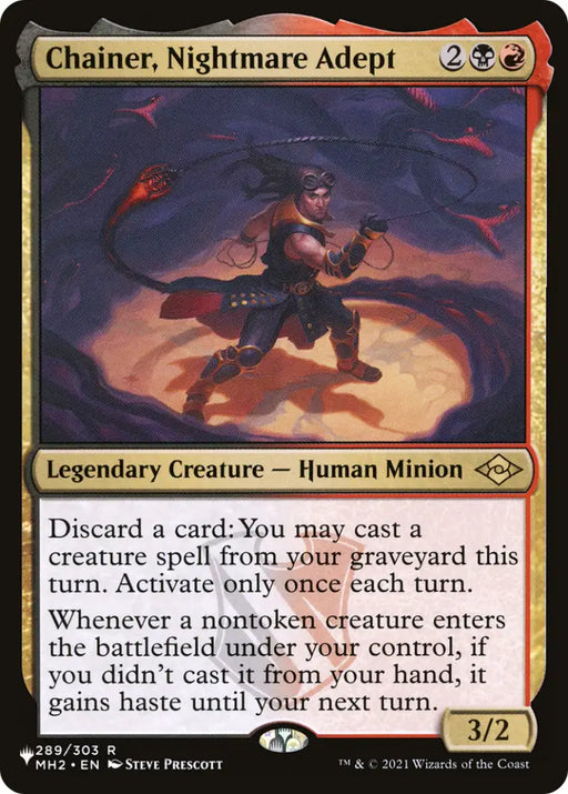 Chainer Nightmare Adept [The List] - MTG Single