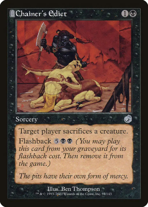Chainer’s Edict [Torment] - MTG Single