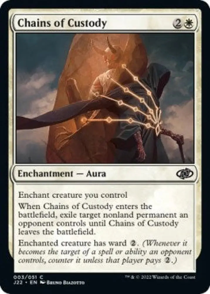 Chains of Custody [Jumpstart 2022] - MTG Single