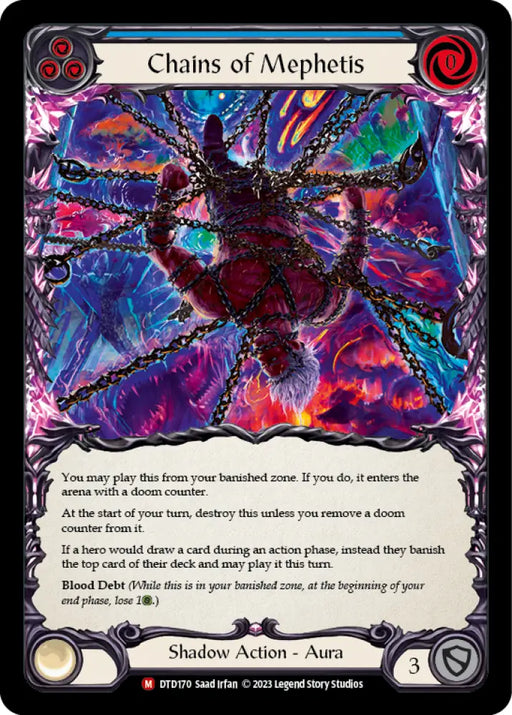 Chains of Mephetis [Dusk Till Dawn] - Flesh And Blood Single
