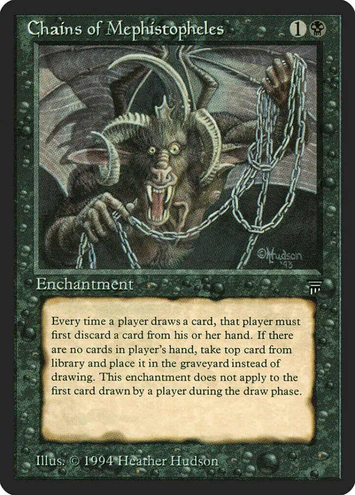 Chains of Mephistopheles [Legends] - MTG Single