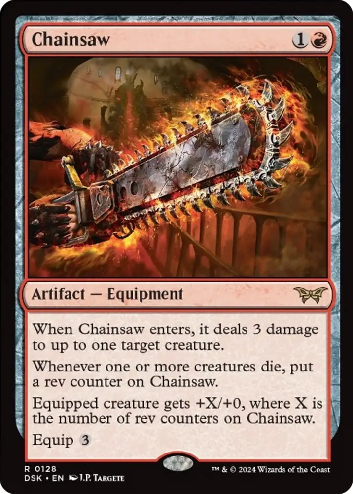 Chainsaw [Duskmourn: House of Horror] - MTG Single